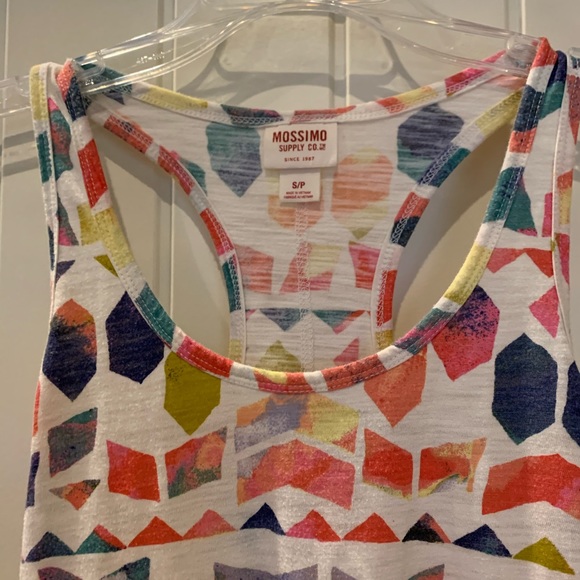Colorful Abstract Print Tank - Picture 2 of 3